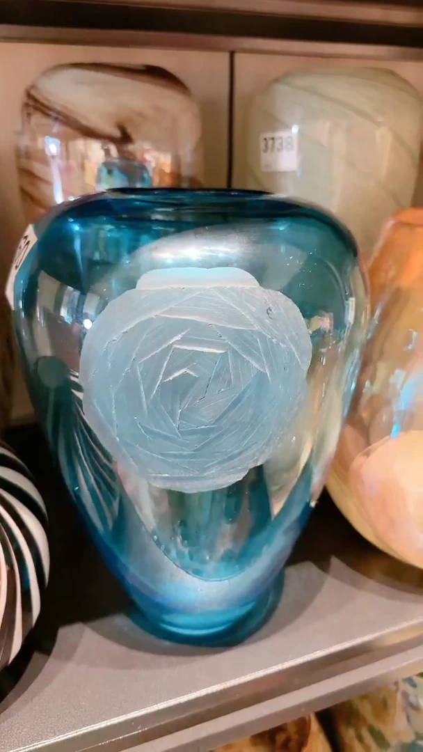 【闪购商品】微瑕琉璃花瓶