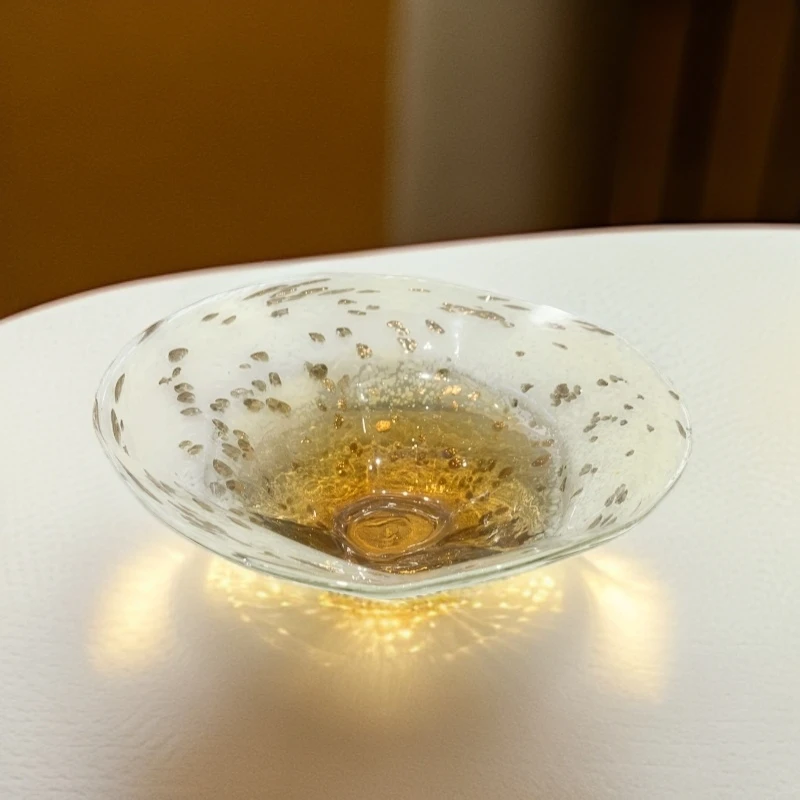 孤品手工琉璃果盘果篓