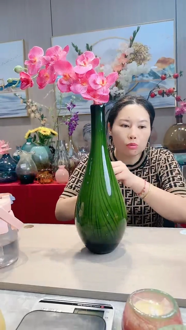 【闪购商品】微瑕琉璃花瓶