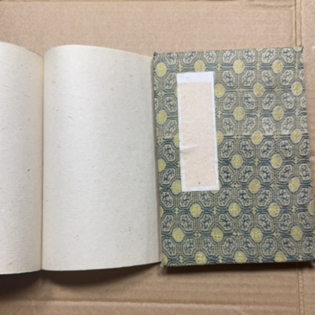 手工制作宣纸、草纸、茅纸折页本