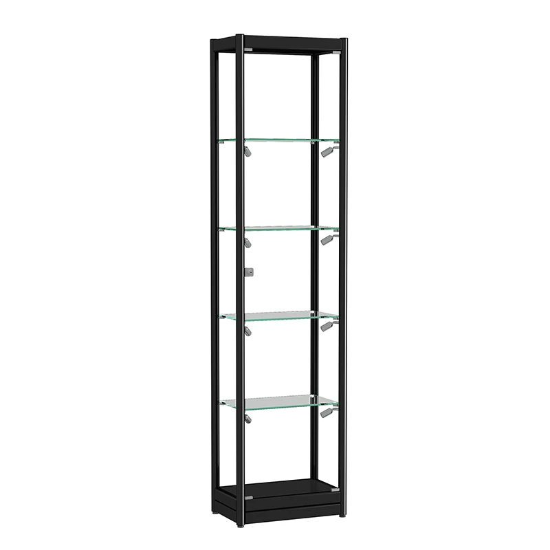 手办乐高展示柜玻璃展柜模型玩具透明家用收纳柜礼品陈列柜子酒柜