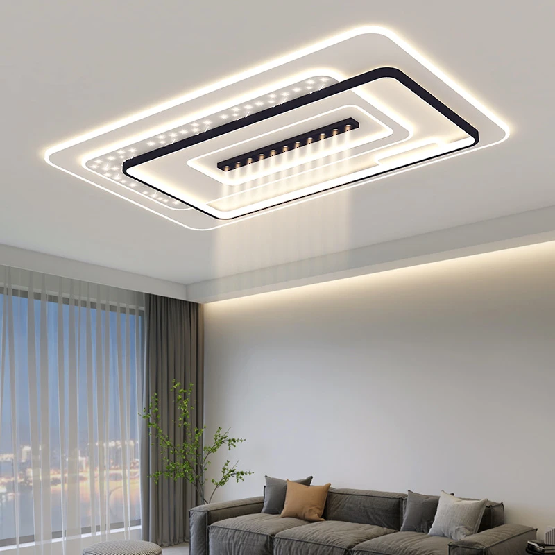 2025新款现代简约客厅卧室灯全光谱led吸顶灯卧室灯客厅主灯8405