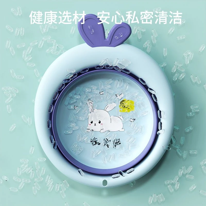 【勿中差P反1】超可爱可折叠脸盆三件套儿童家用卡通洗脸盆子洗脚