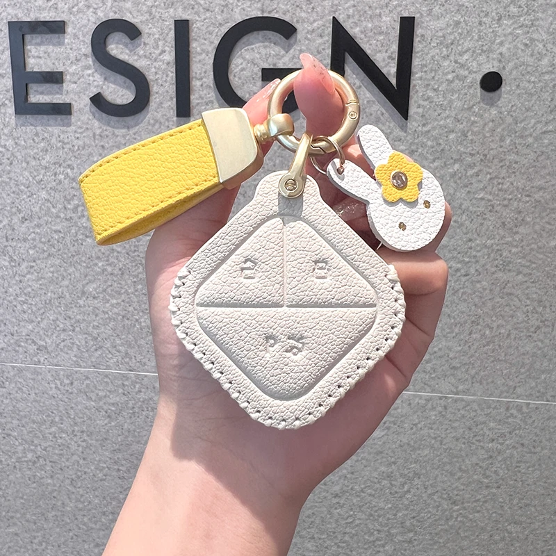 适用2023款五菱缤果钥匙套钥匙链可爱女士五菱缤果钥匙包壳皮质壳