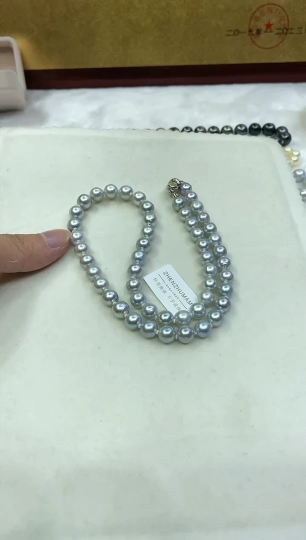 【闪购商品】海水珍珠颈饰银S925镶嵌A10