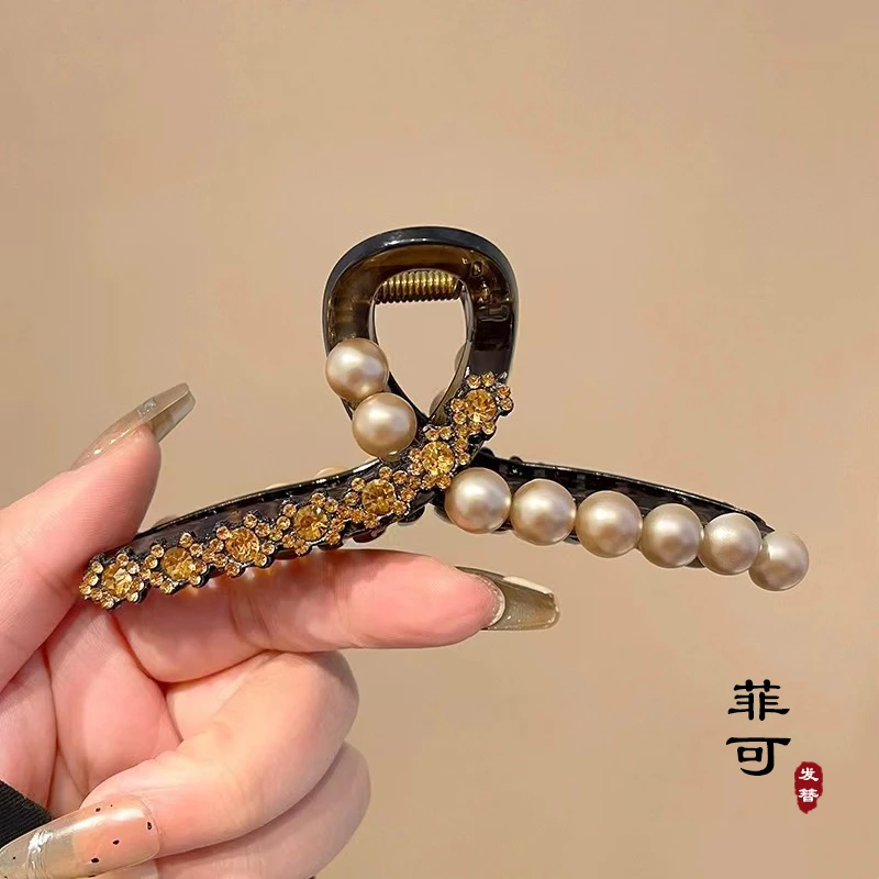 菲可家【珍珠发夹】气质网红轻奢时尚发卡简约优雅发饰女高档头饰