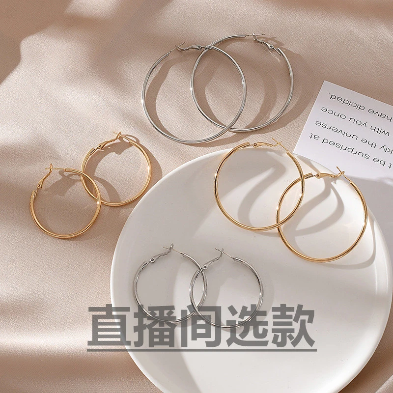 合金耳饰 小众时尚百搭气质简约耳钉