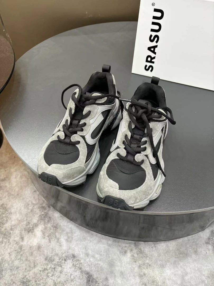 欧货老爹鞋女系带休闲运动鞋百搭轻便