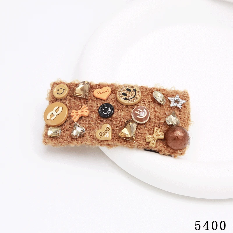 5400-简约侧边夹时尚刘海发夹