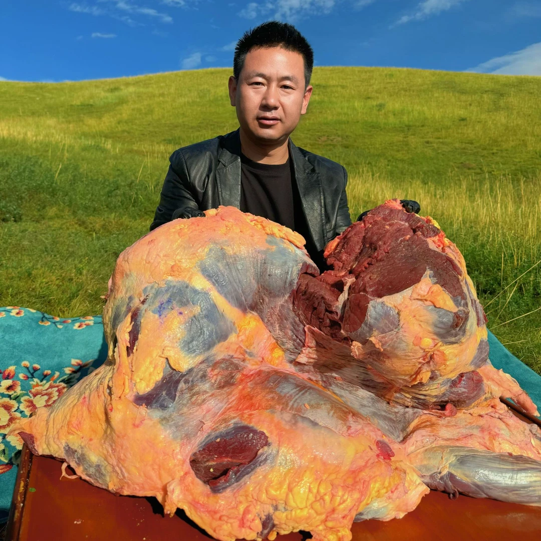 纯正【牦牛 腿肉】5斤起拍青藏高原牦牛肉新鲜营养顺丰冷链 西藏