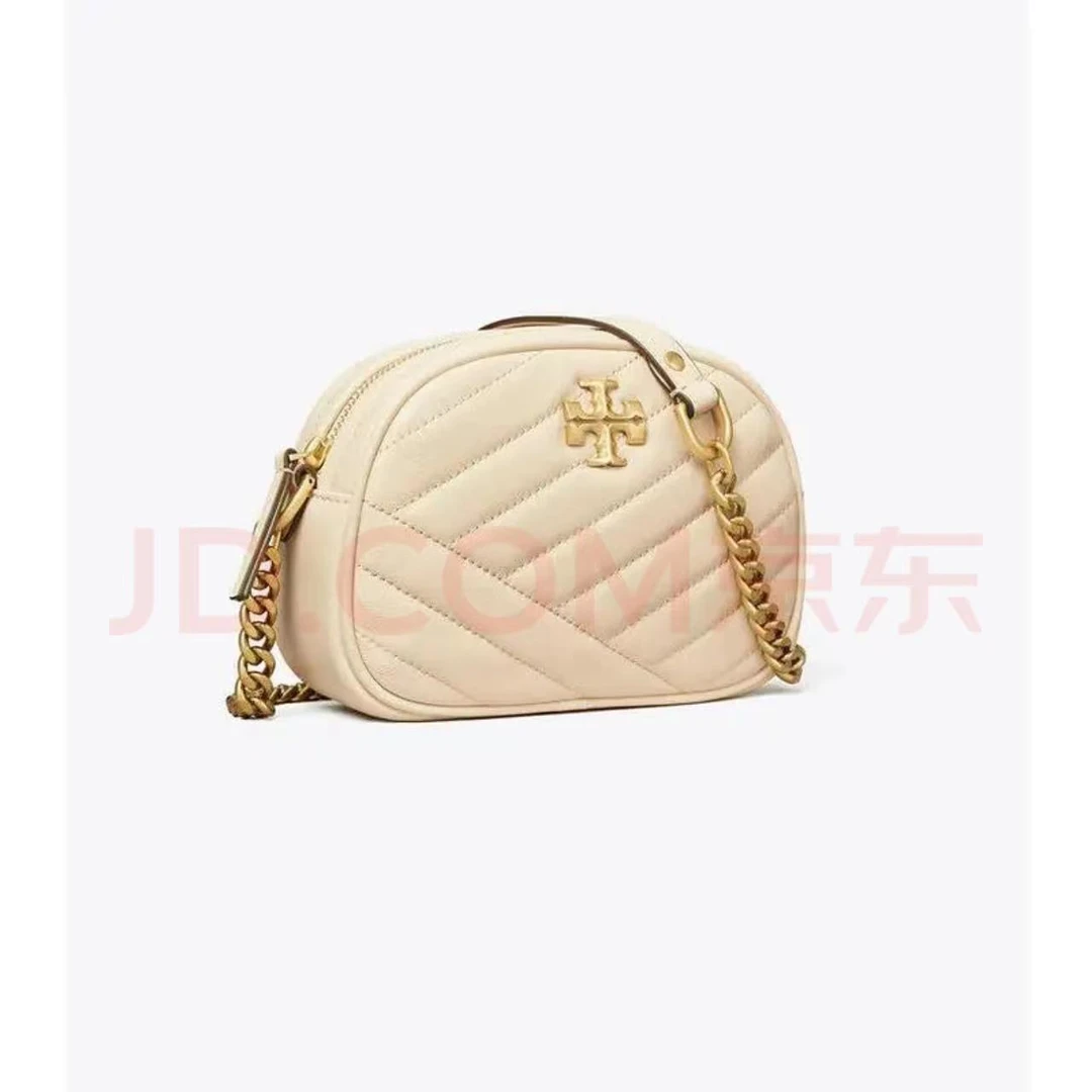 99新 Tory Burch/汤丽柏琦 KIRA 羊皮小号女士链条相机包