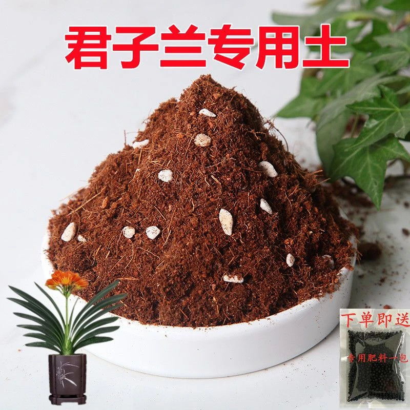 君子兰专用土君子兰营养土养花种植土疏松透气弱酸性椰糠土通用土