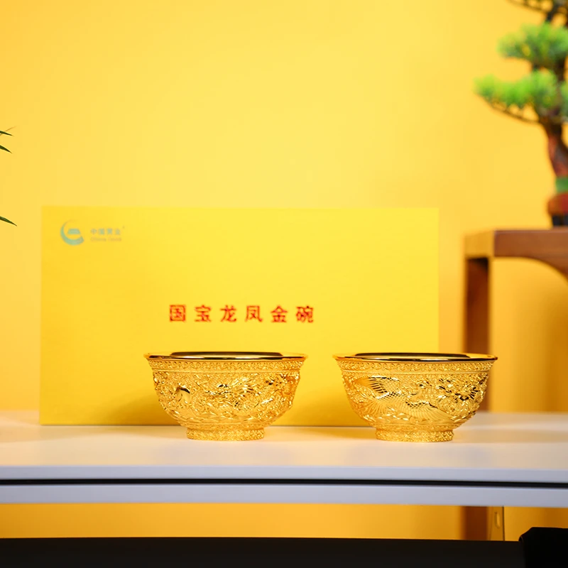 国宝龙凤对碗 组合装
