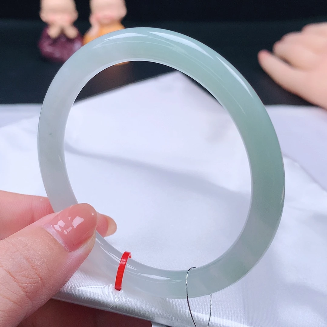 翡翠手镯未镶嵌圈58