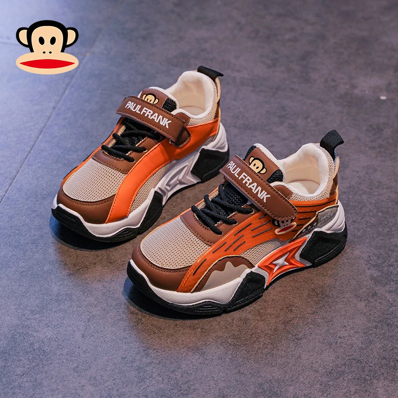 paul frank/大嘴猴2023新款春季女童男童休闲老爹鞋童鞋302531061