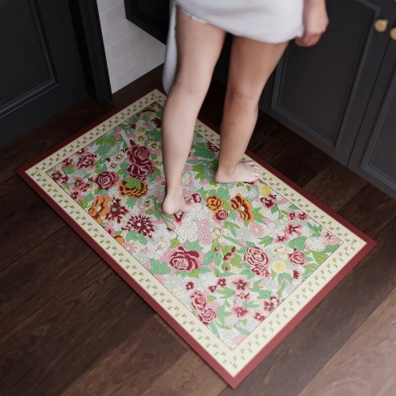 浴室硅藻泥吸水垫软垫卫生间门口门垫厕所速干入户门地垫防滑脚垫