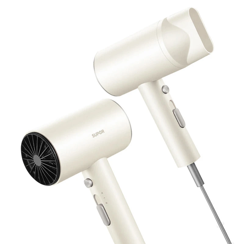 苏泊尔（SUPOR）千万负离子电吹风家用 白色