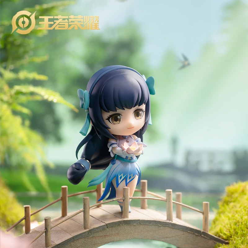王者荣耀西施Q版手办浣纱之灵五五开黑节异色限定PVC公仔游戏周边