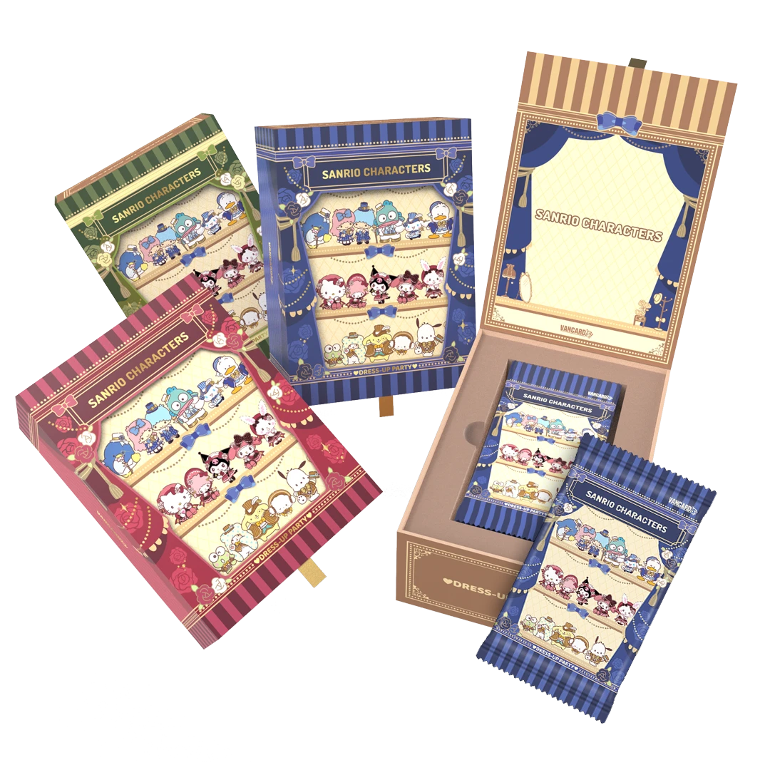 【万画云游三丽鸥】家族百变cos收藏卡牌潮玩盲盒（代拆）