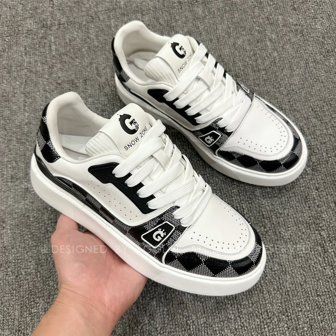 四季款CB鞋面3个G五个色透气真皮皮鞋男款百搭高级感上档次休闲鞋