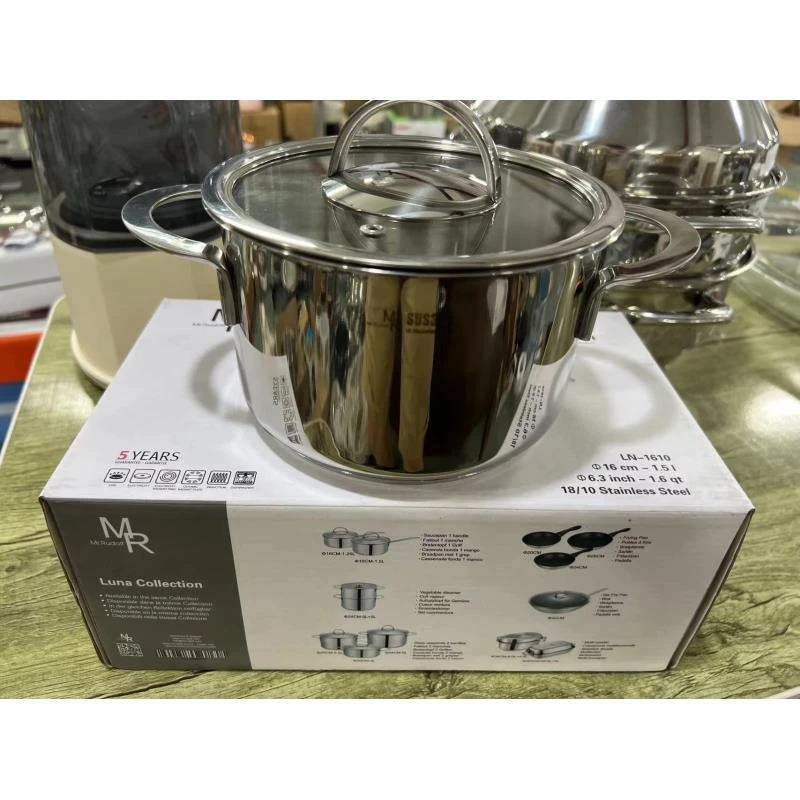 Mr如道夫16cm不锈钢小汤锅