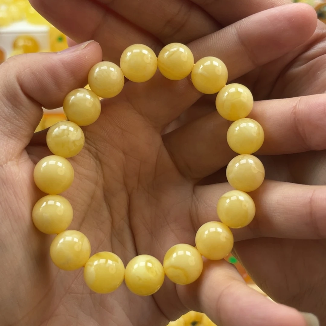 琥珀手链未镶嵌蜜蜡11阿尔卑斯