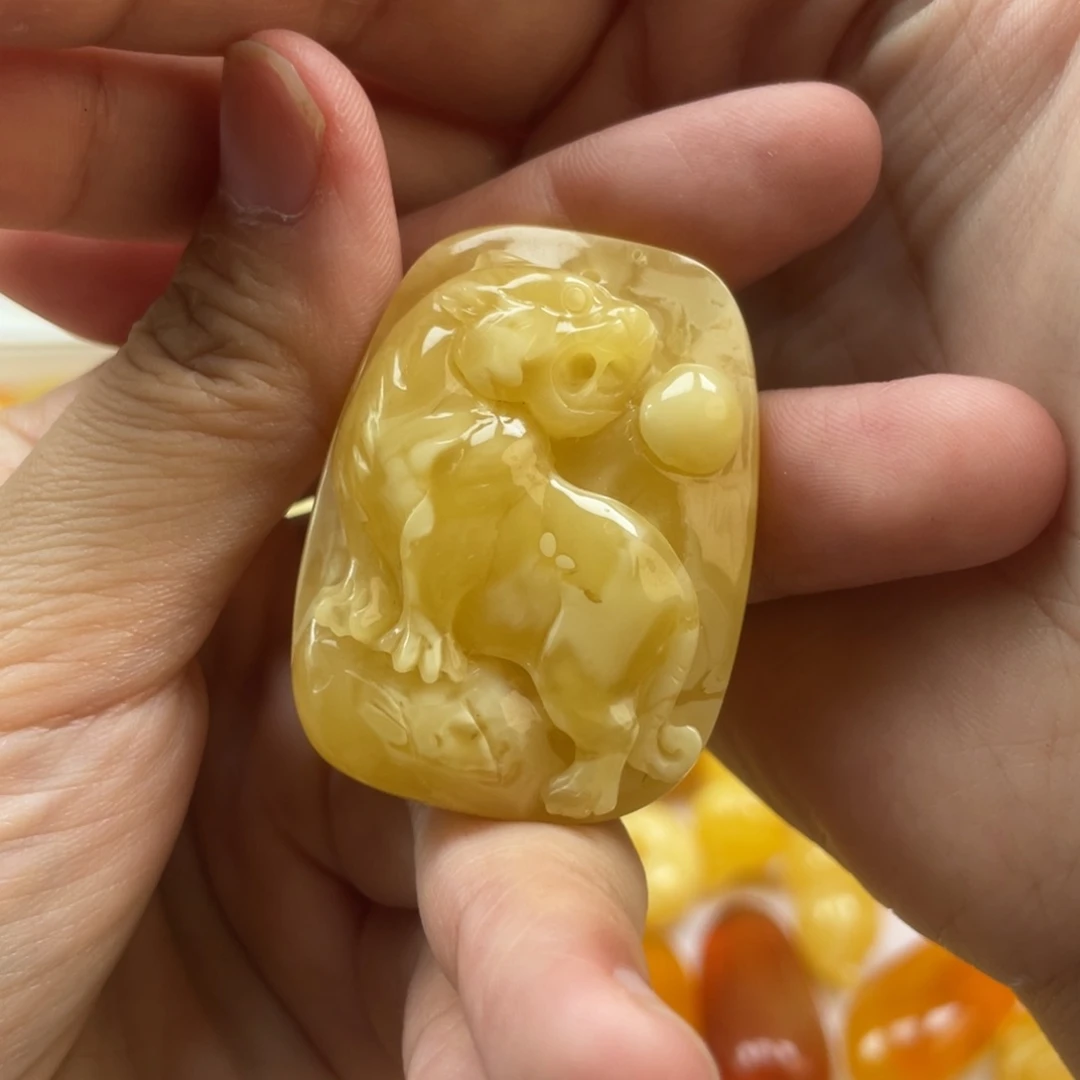 琥珀手链未镶嵌蜜蜡