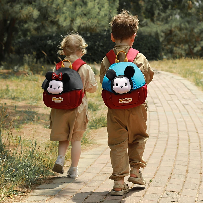 Disney/迪士尼男女童幼儿园2-6岁学前班双肩户外出游包生日礼盒款