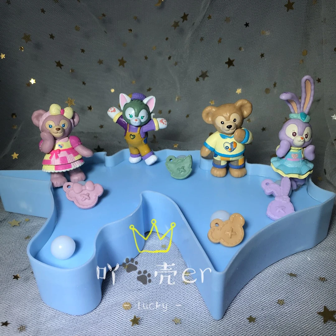祖国版情人节版达菲熊 芭蕾兔 画家猫 雪莉枚公仔