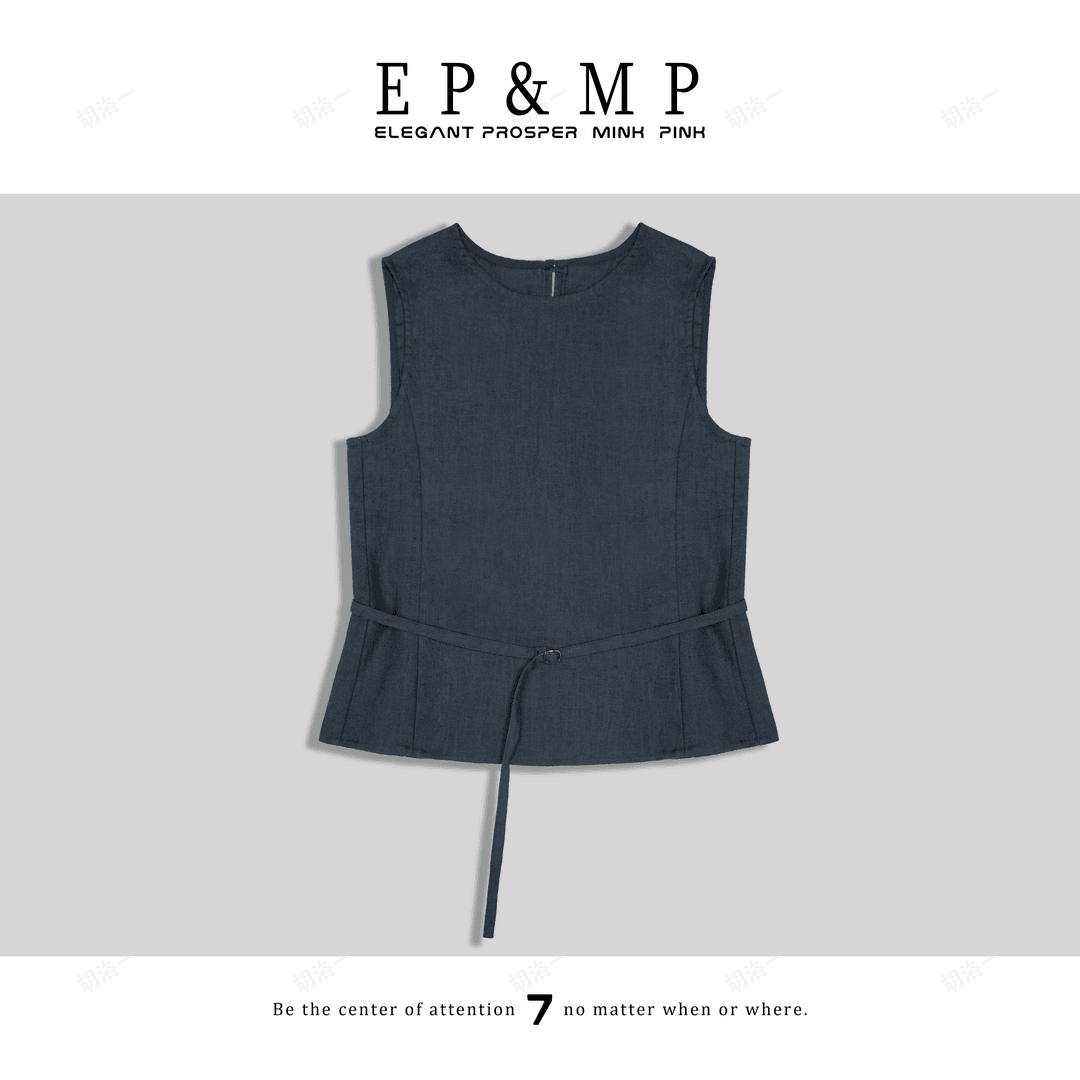 【胡洛一】“漫漫盛夏”夏季简约时尚百搭背心