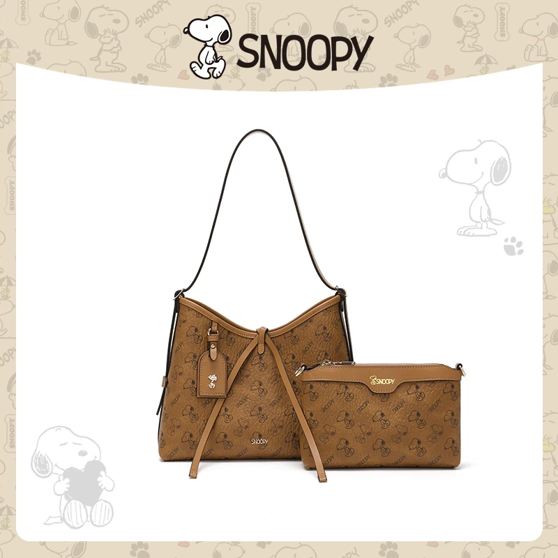 Snoopy/史努比2024上新时尚气质小众大容量托特包8268