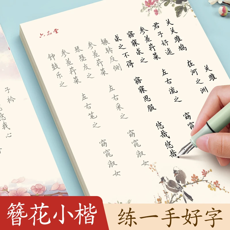 LLJ李六军楷书字帖簪花小楷行楷学生大学生成人书法静心古诗词