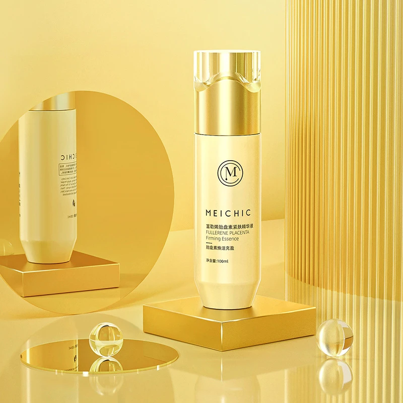 （拉皮魔法喷雾）MEICHIC富勒烯胎盘素紧肤精华液 紧致 抗初老