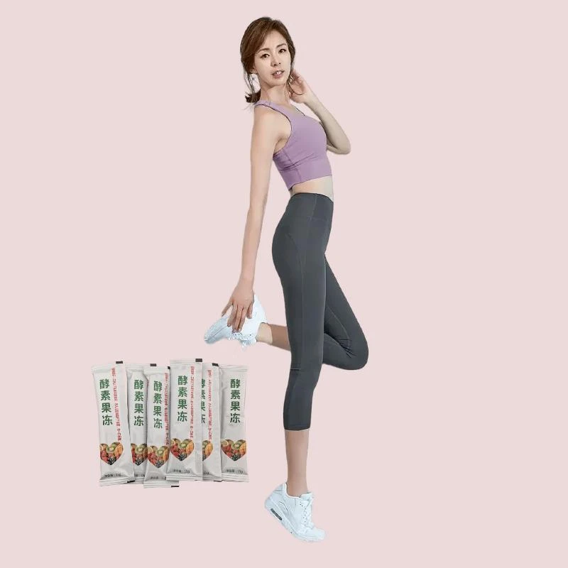 果冻【扎西卓玛推荐】显瘦健身运动瑜伽健身高腰打底外穿跑步时尚