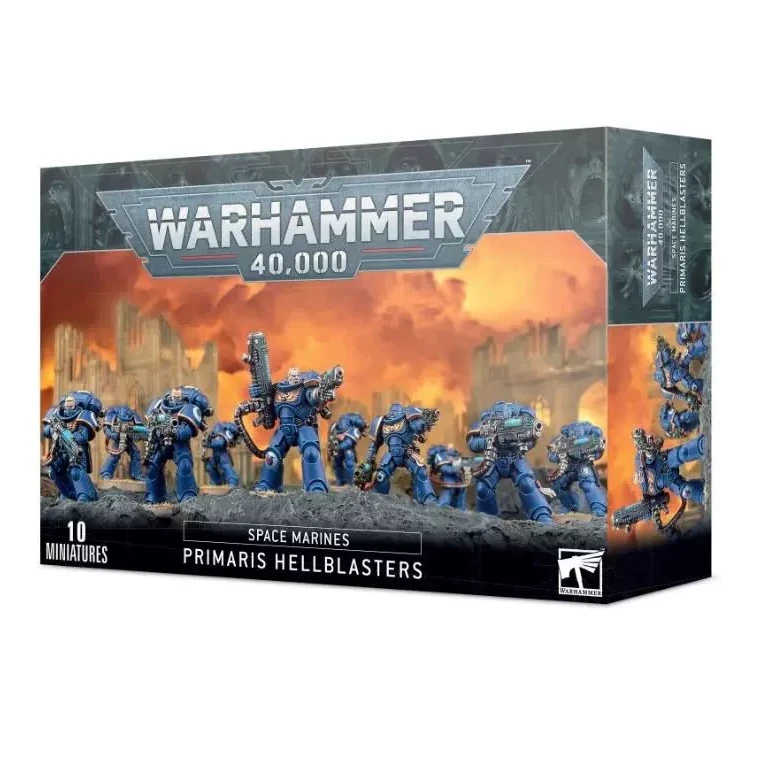 战锤40K星际战士基因原体地狱疾风Primaris Hellblasters