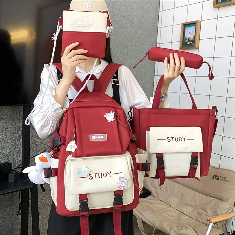 可爱书包女小学生二三四五六年级大容量少女可爱初中生双肩包背包