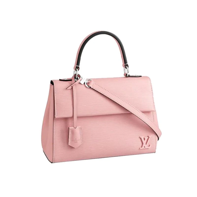 全新未使用 LouisVuitton/路易威登 粉色水波纹克鲁尼单肩包02153