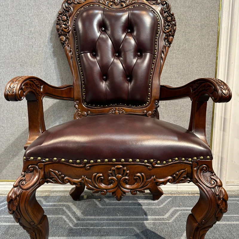 xxy281 休闲椅 700*660*1230 坐高500复古简约单人椅座椅坐具