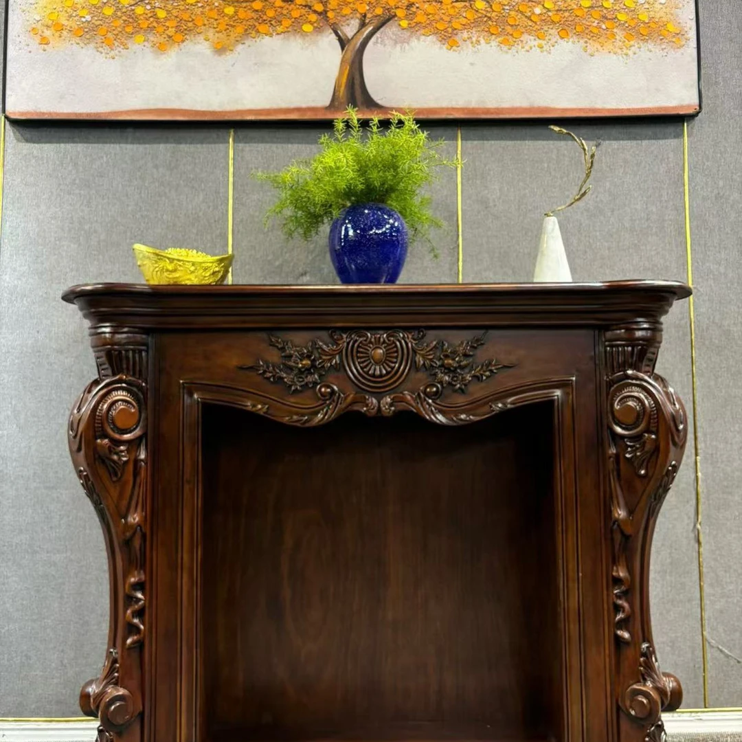 BL101壁炉 1550*430*1210 美式雕花