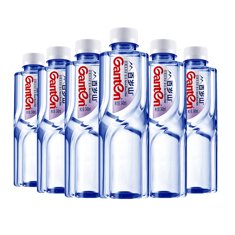 百岁山天然饮用矿泉水348ML偏硅酸新鲜日期整箱运动便携式正品