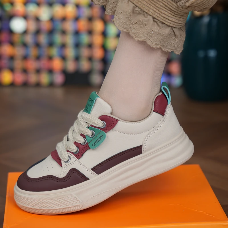 2025秋季新款小白鞋韩版休闲百搭板鞋女鞋休闲鞋女款女生女鞋增高