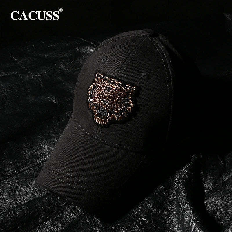 【甄选】Cacuss男士大头围帽子显脸小刺绣高顶棒球帽四季大码鸭舌帽