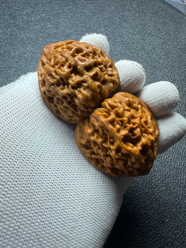 文玩好物机刷精修麒麟纹官帽尺寸42-43左右精修机刷打底介意勿拍