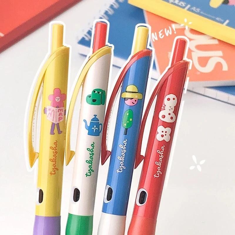 日本KOKUYO国誉塔卡沙联名按动中性笔第三弹速干学生用卡通限定