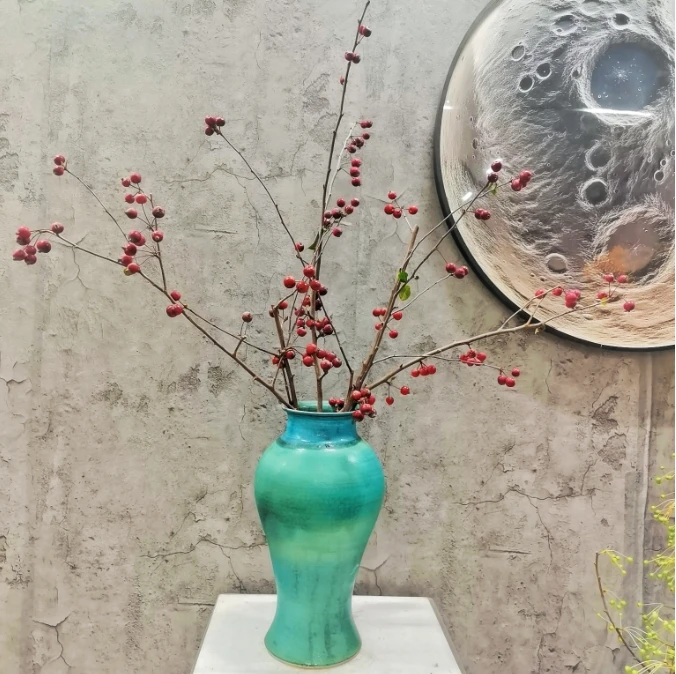 【林涧】海棠果鲜切花材日常插瓶装饰花材