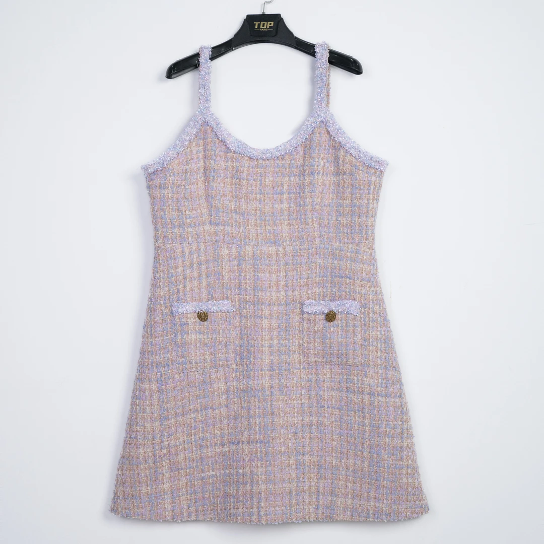 TOP-小香风显瘦气质夏季女装连衣裙-1329