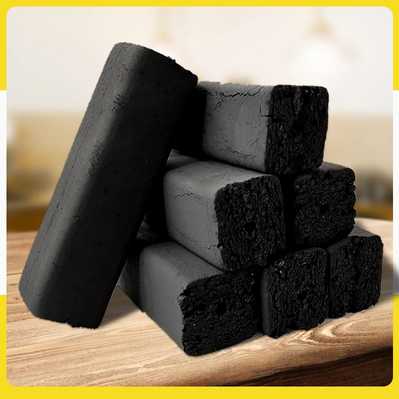 10斤竹炭机制炭品质出口易燃无烟炭室内室外野外烧烤炭烤速燃取暖