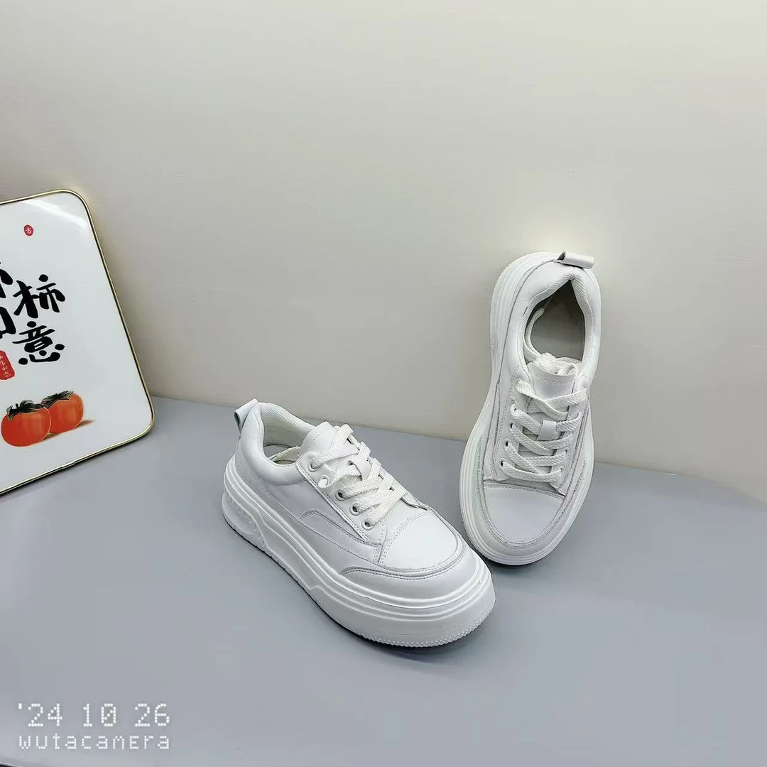 新款舒适日常百搭潮流小白鞋好穿容易打理5169-2