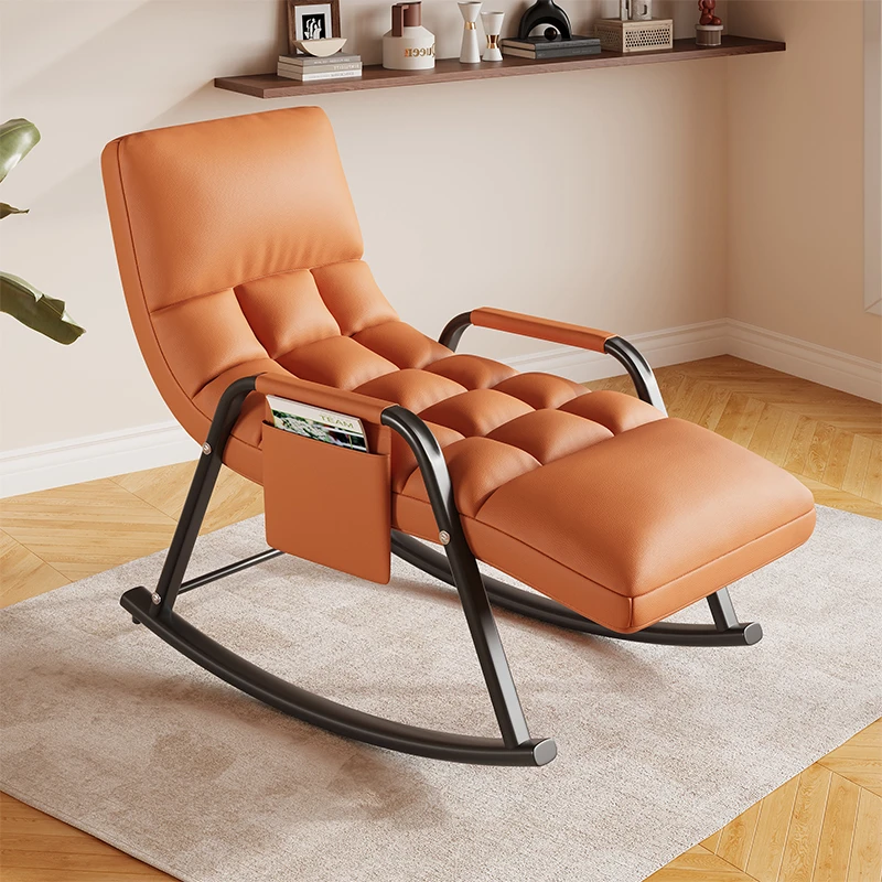 躺椅午休摇摇椅单人沙发椅懒人客厅孕妇椅子躺坐两用成人阳台双人