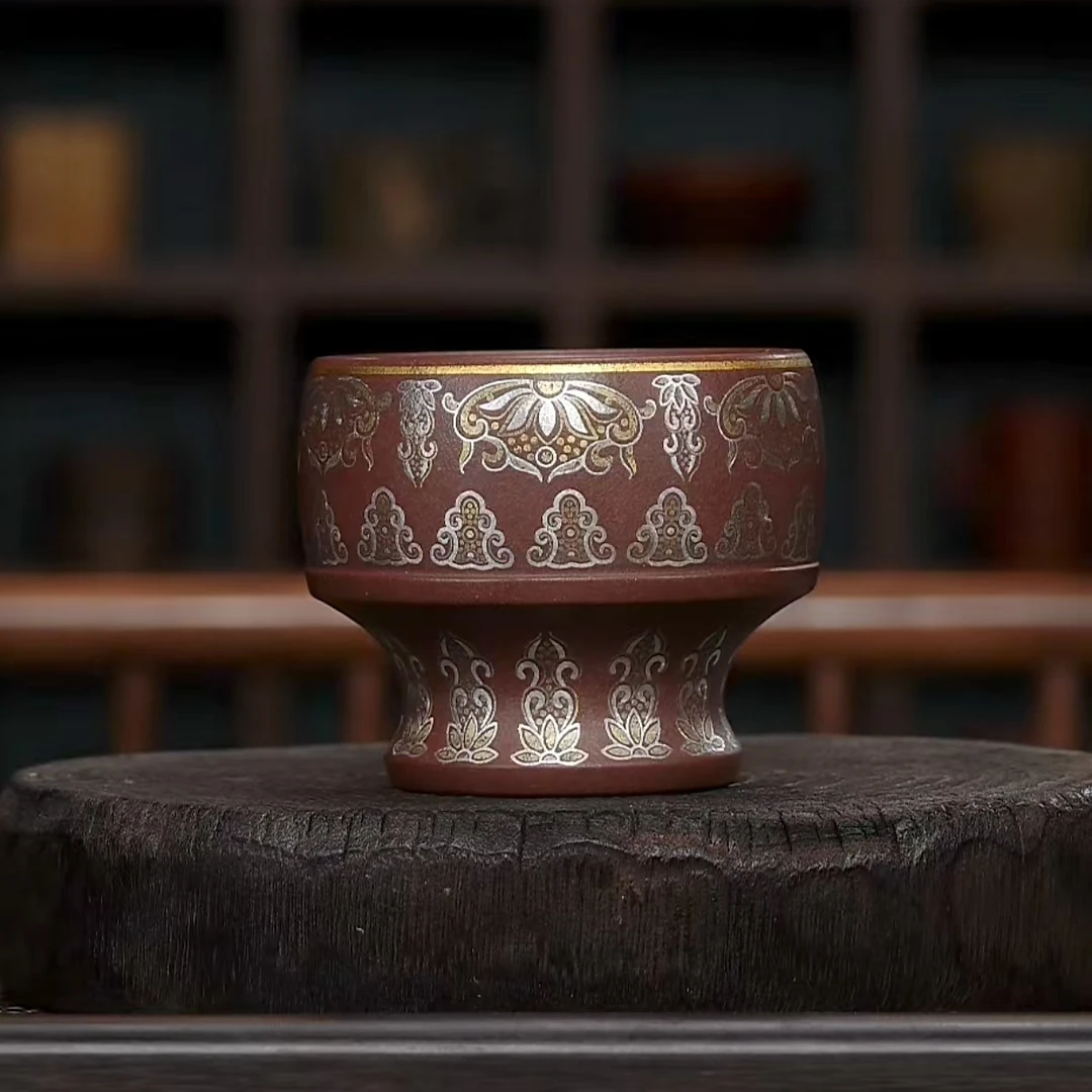 手工杯 | 九斋金银措系列主人杯